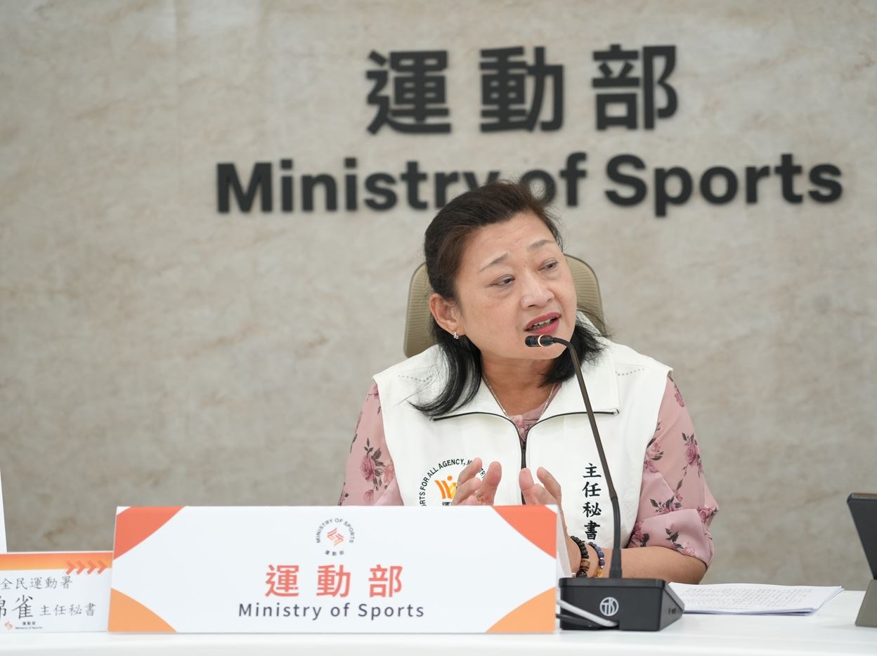 運動部全民運動署正辦理「115年地方特色全民運動活動申辦計畫」徵件作業，收件至115年7月3日止，邀請各縣市政府及民間團體積極參與。(圖為全民運動署蘇錦雀主任秘書).JPG